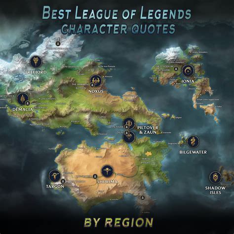 league of legends regions map